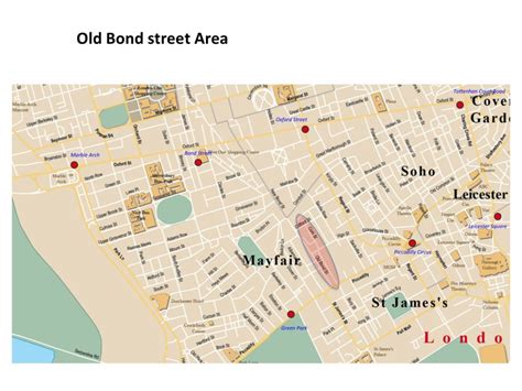 old bond street map.